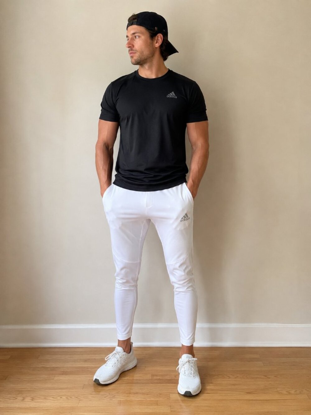 NWT Adidas Men's Techfit ClimaCool Compression Tights White